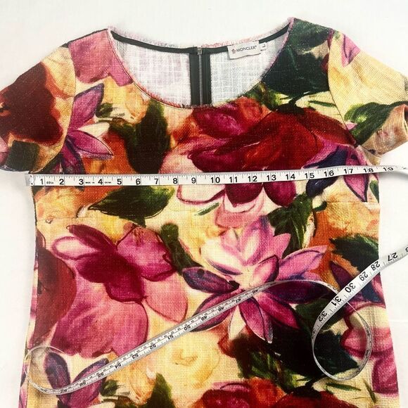 Moncler Floral Print Short Sleeve Top - Picture 5 of 9